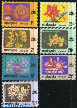 Malacca, flowers 7v