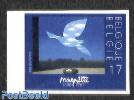 Magritte 1v, imperforated