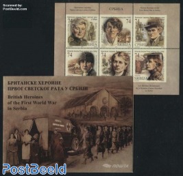 British Heroins of WWI in Serbia booklet