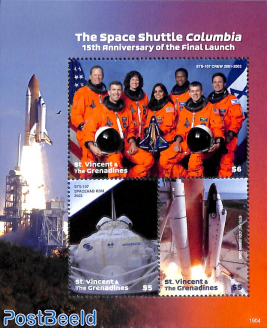 Space Shuttle Columbia 4v m/s